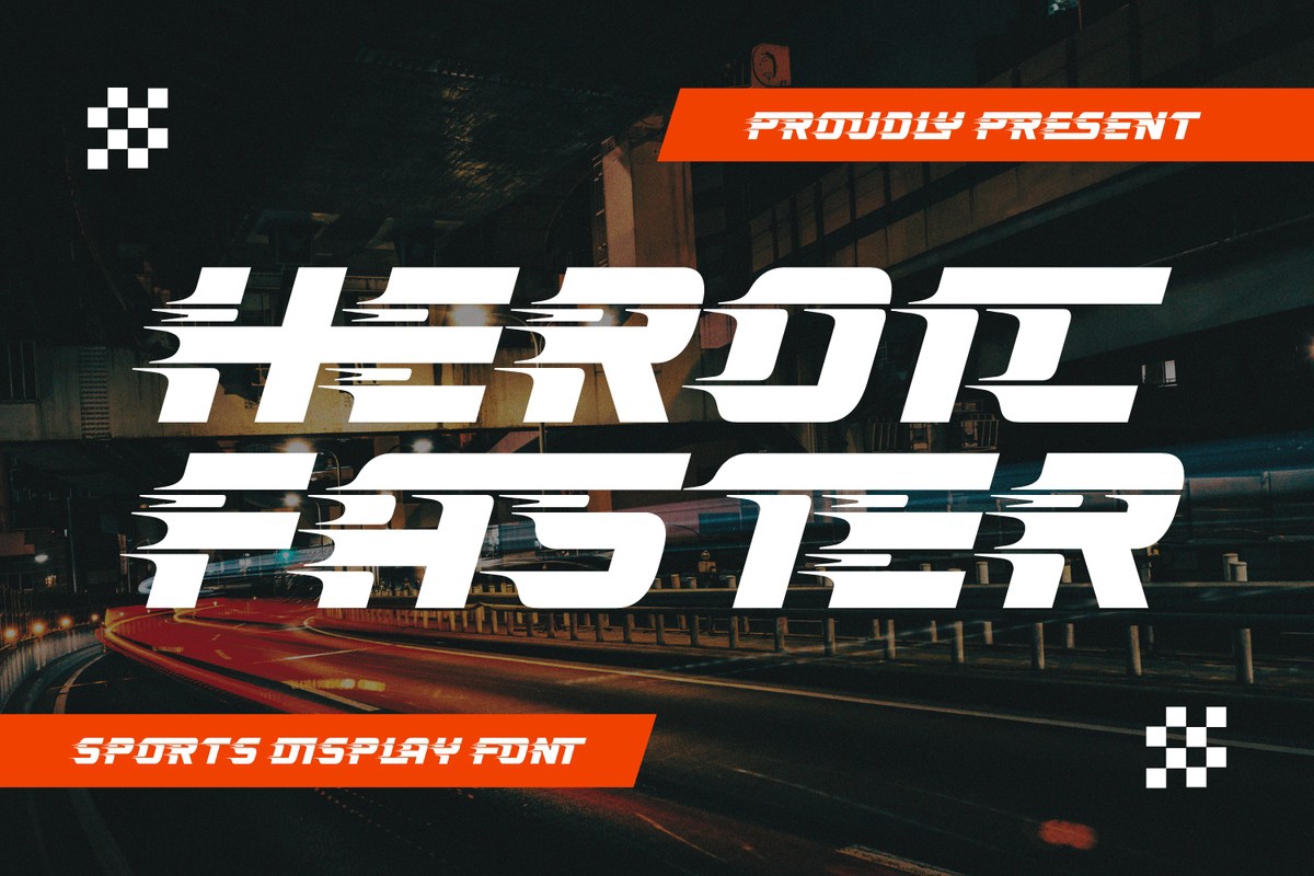 Font Heroic Faster