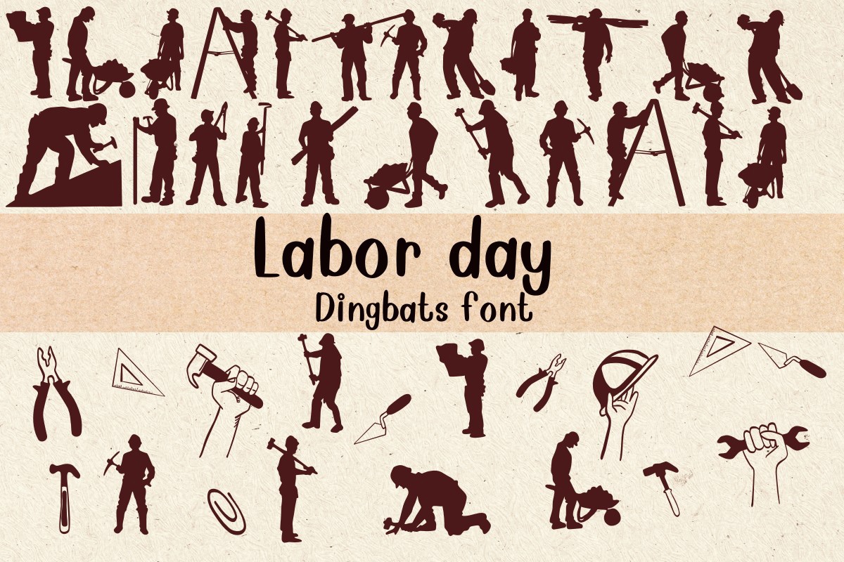 Font Labor Day
