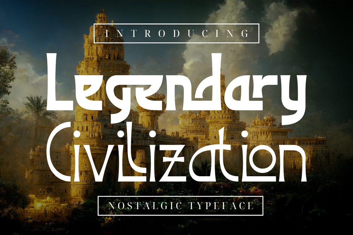 Font Legendary Civilization