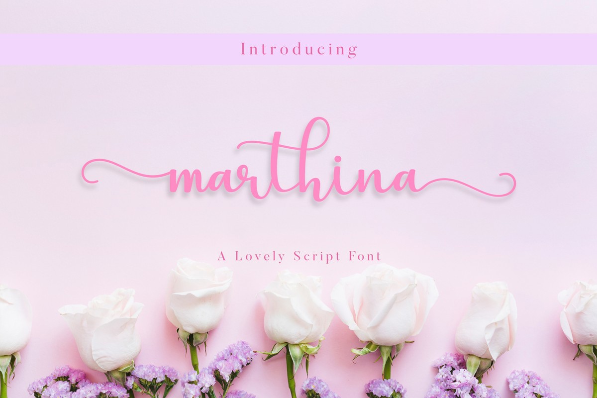 Font Marthina