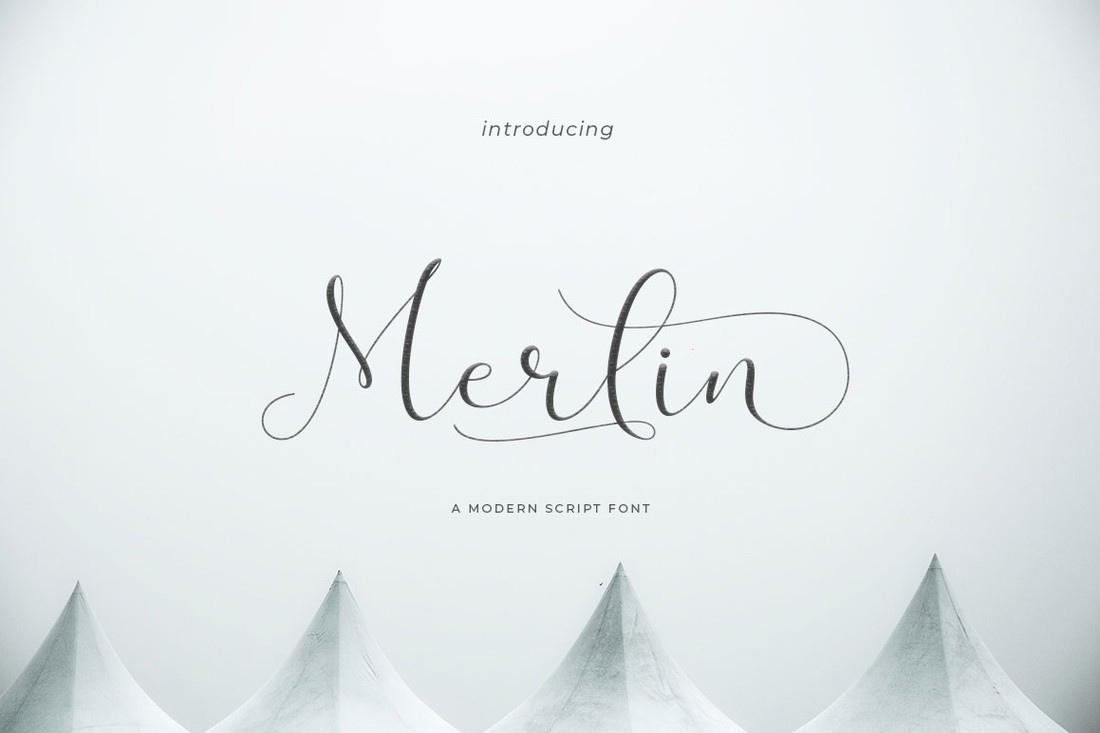 Font Merlin Script
