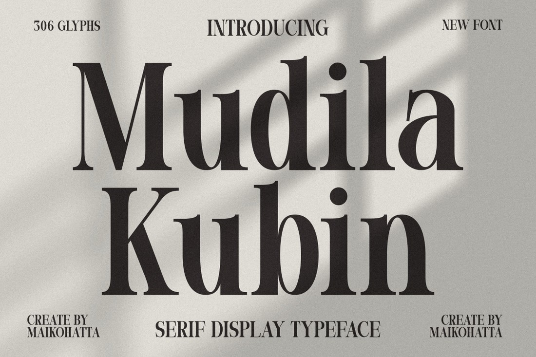 Font Mudila Kubin