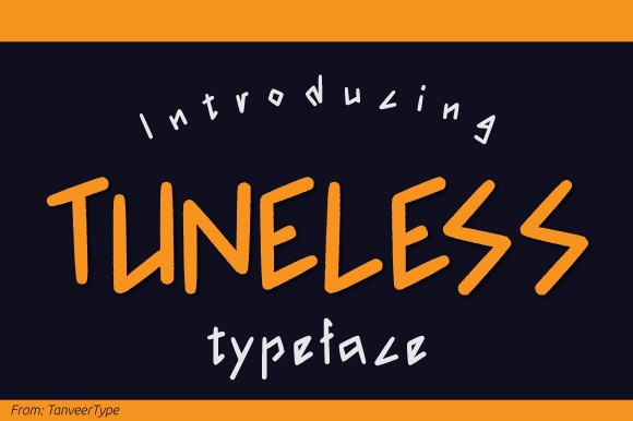 Font Tuneless
