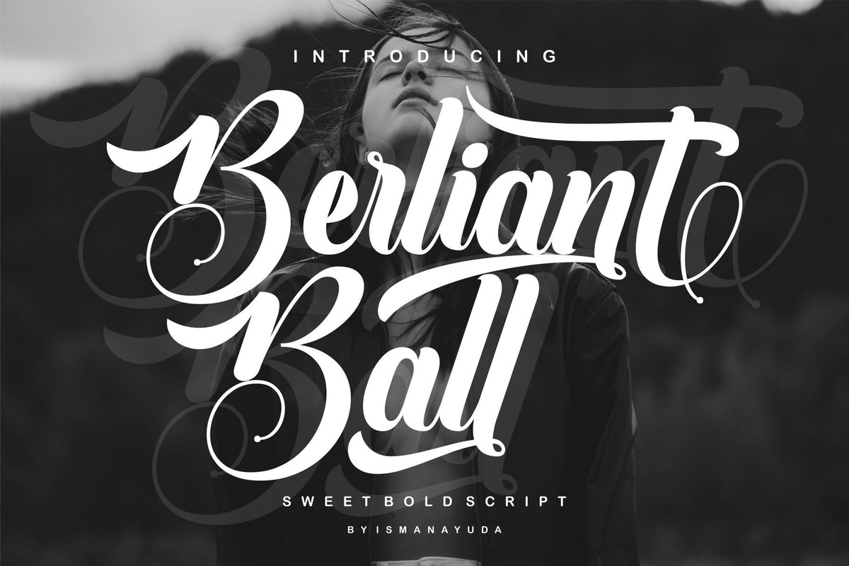 Font Berliant Ball