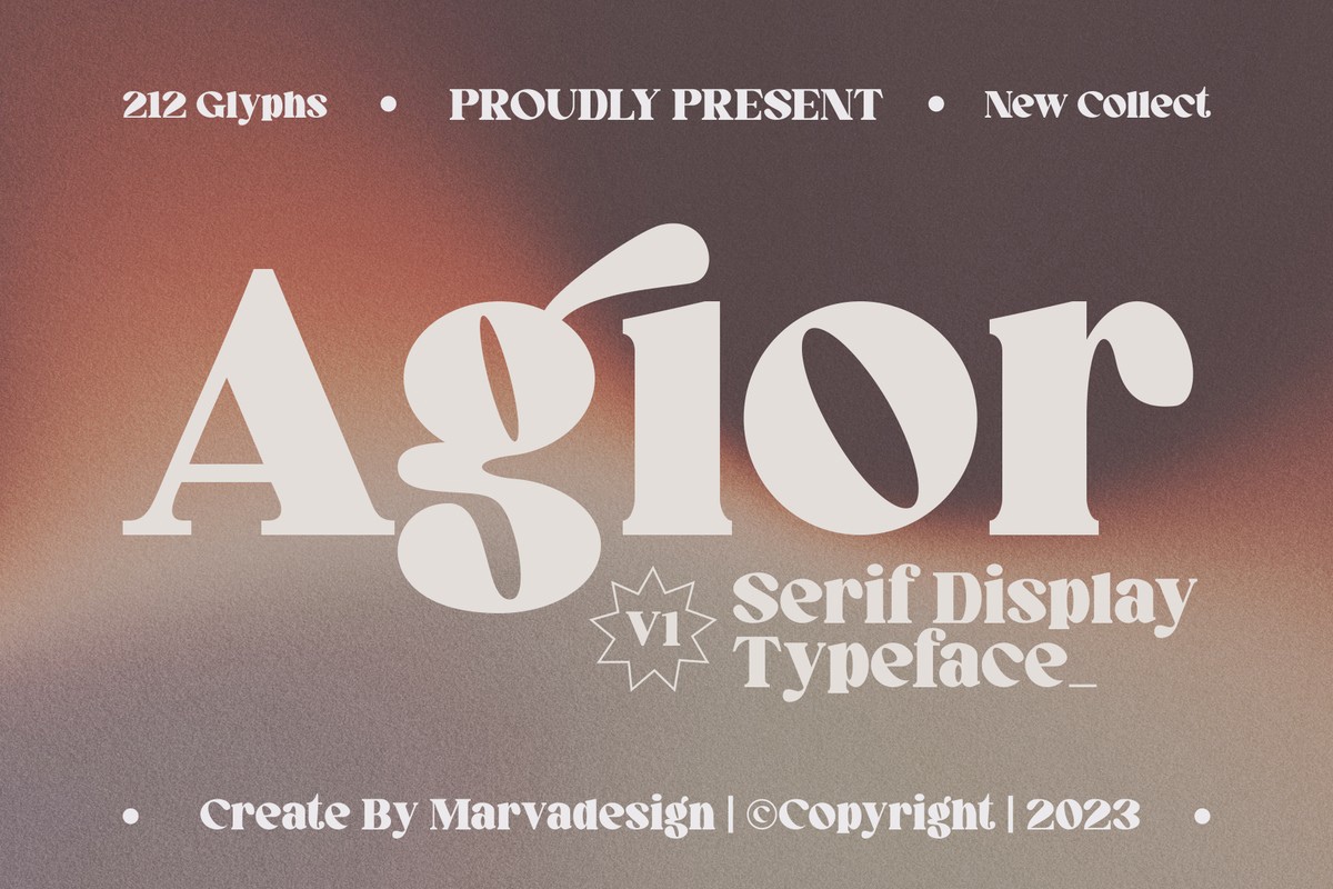 Font Agior