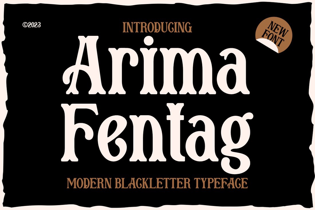 Font Arima Fentag