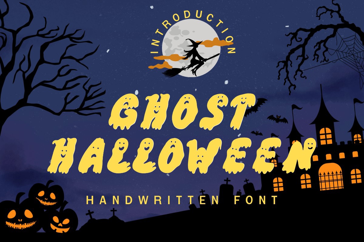 Font Ghost Halloween