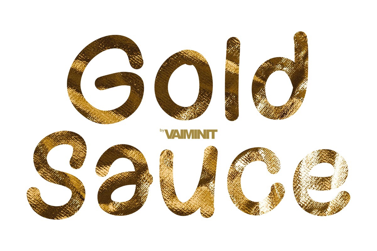 Font Gold Sauce