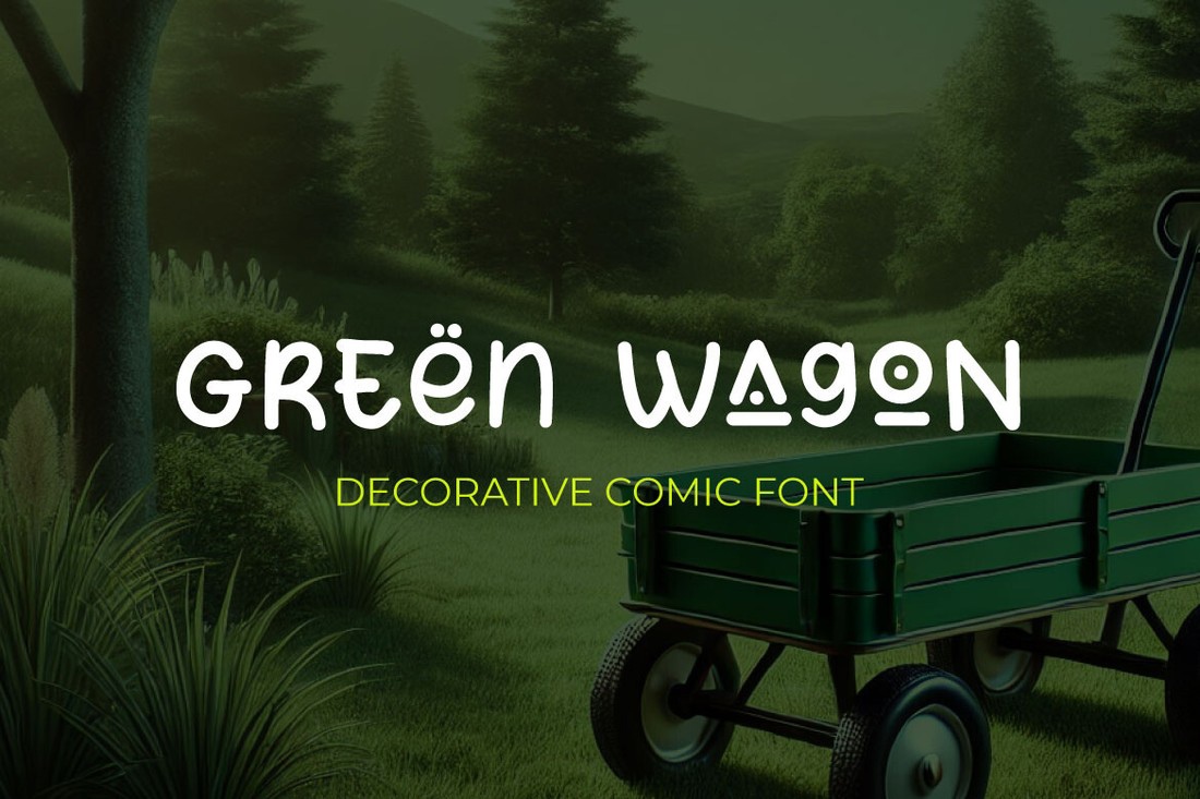 Font Green Wagon