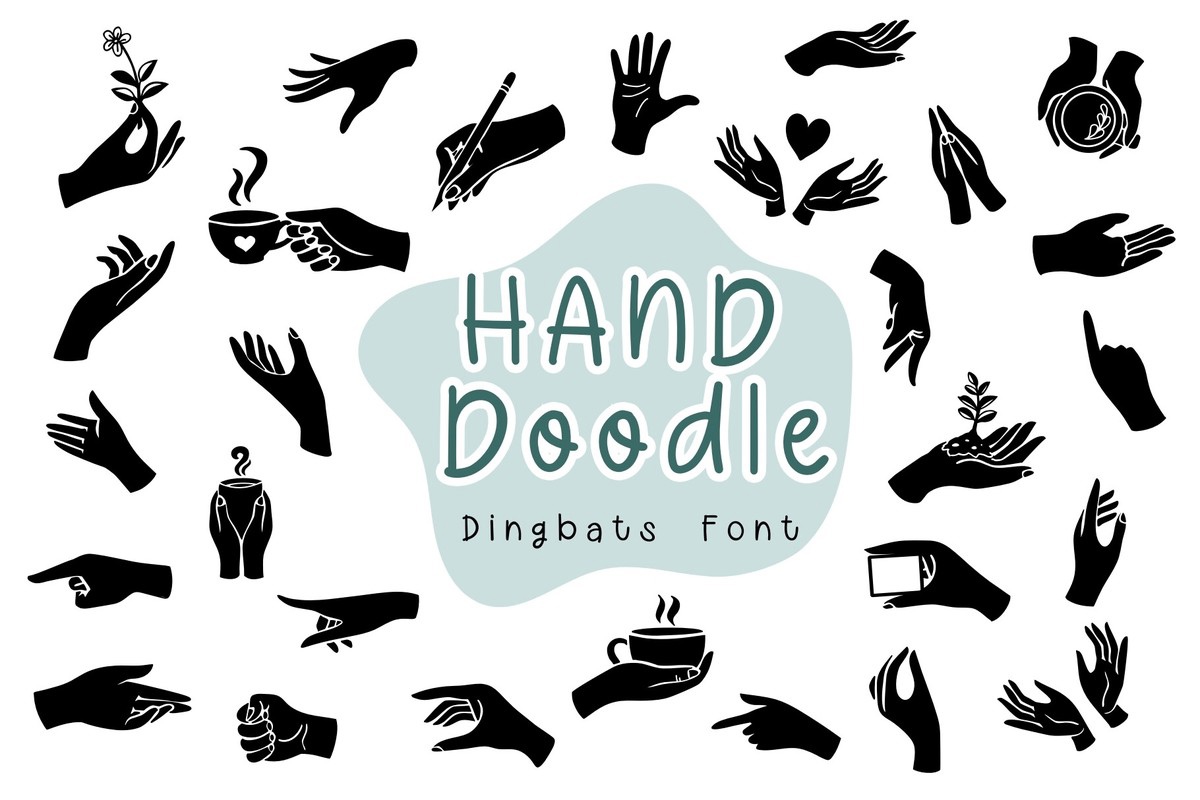 Font Hand Doodle