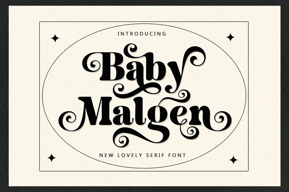 Font Baby Malgen