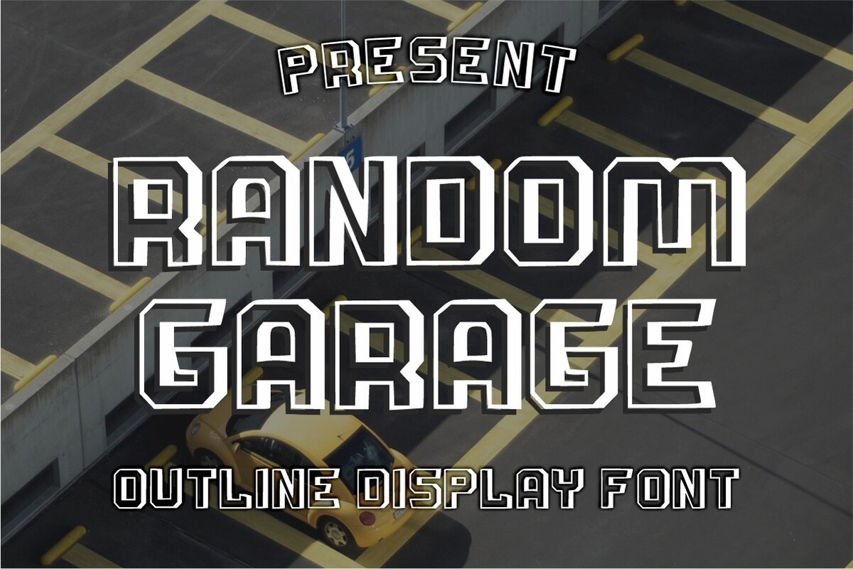 Font Random Garage