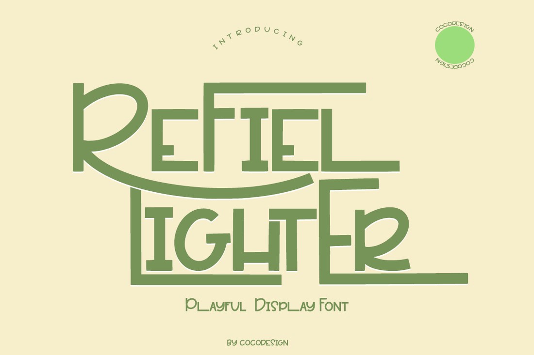 Font Refiel Lighter