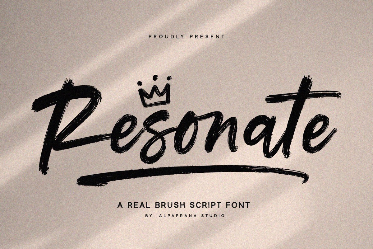 Font Resonate
