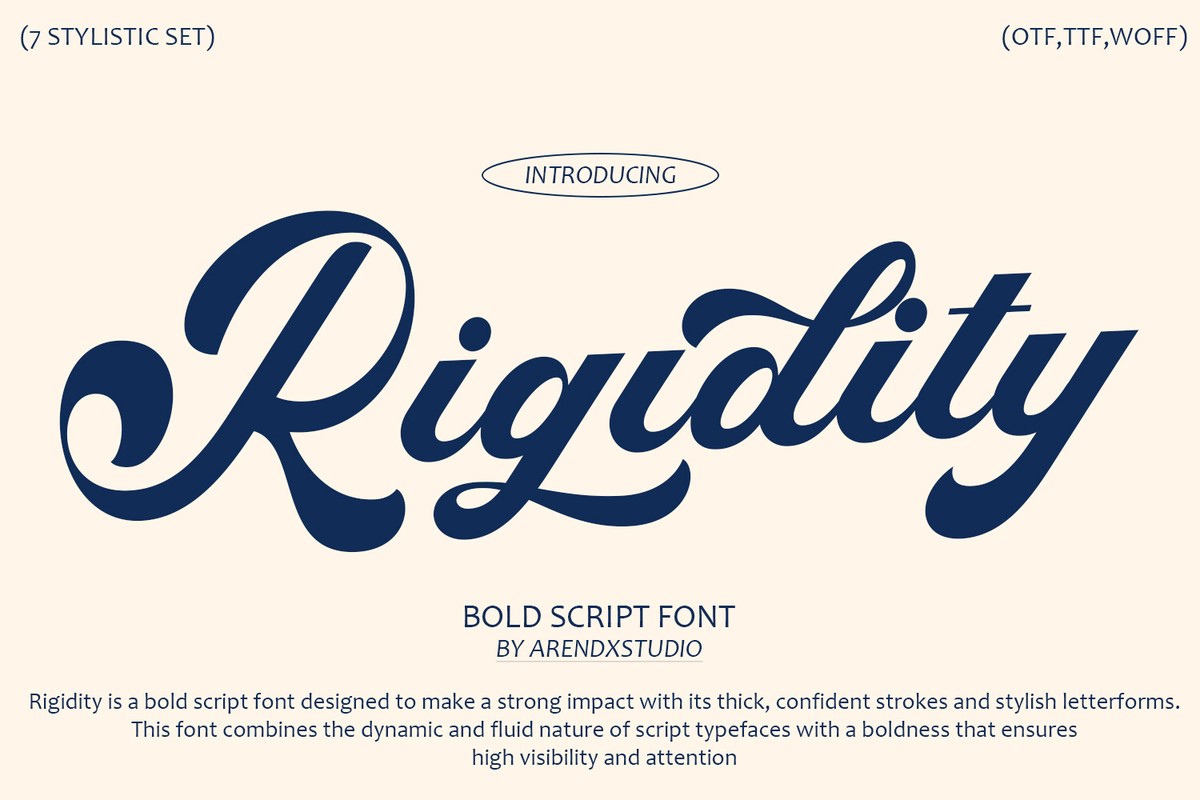 Font Rigidity