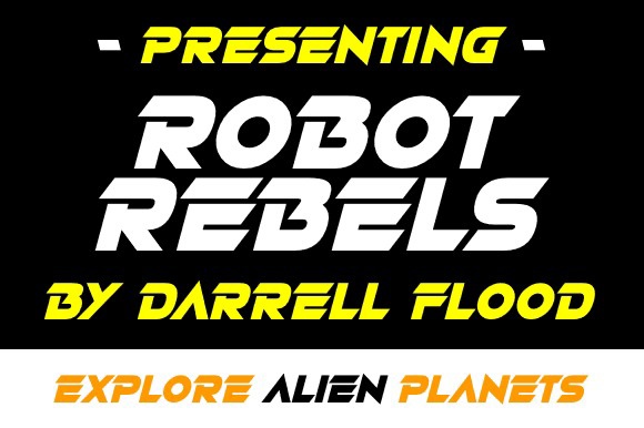 Font Robot Rebels
