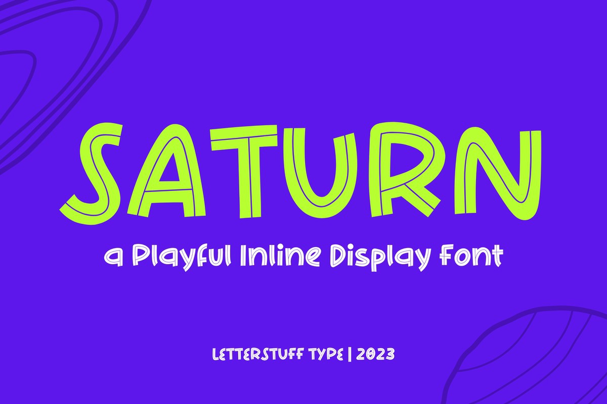 Font Saturn