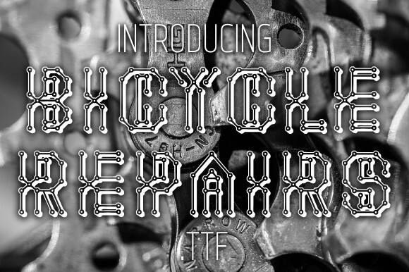 Font Bicycle Repairs