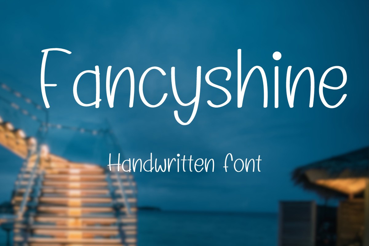 Font Fancyshine
