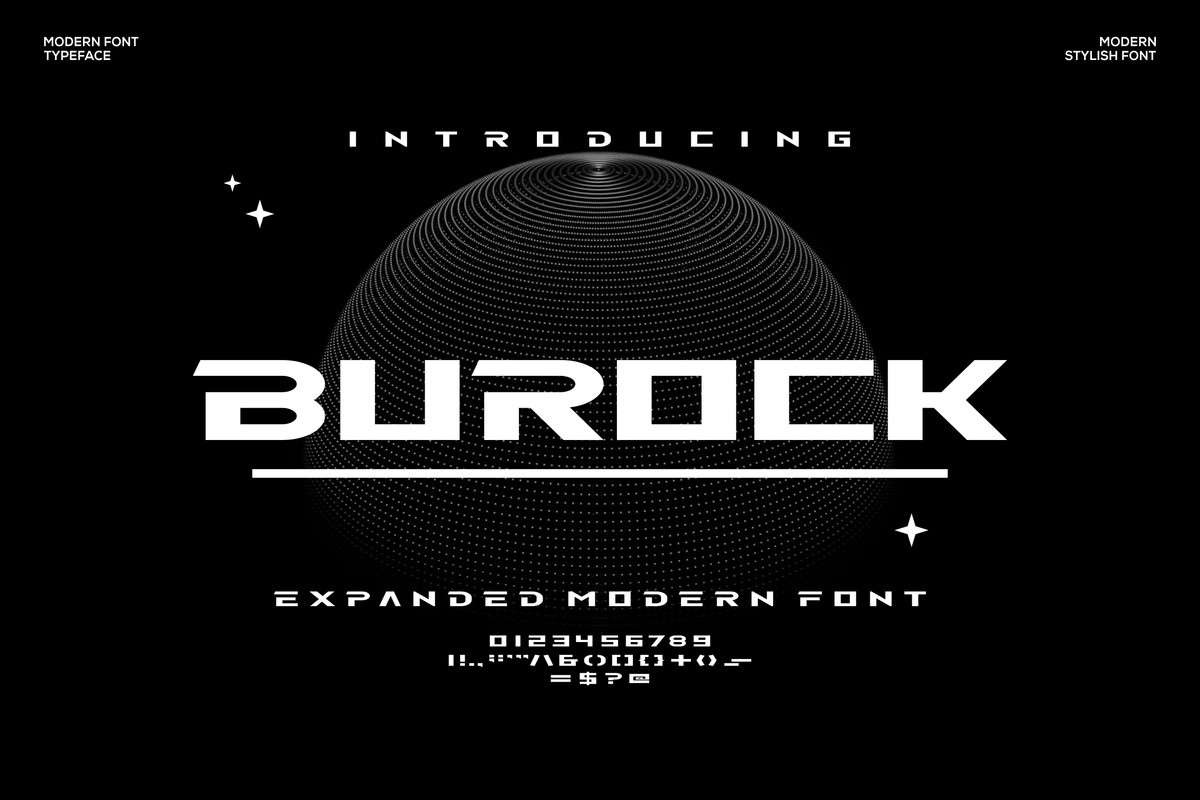 Font Burock
