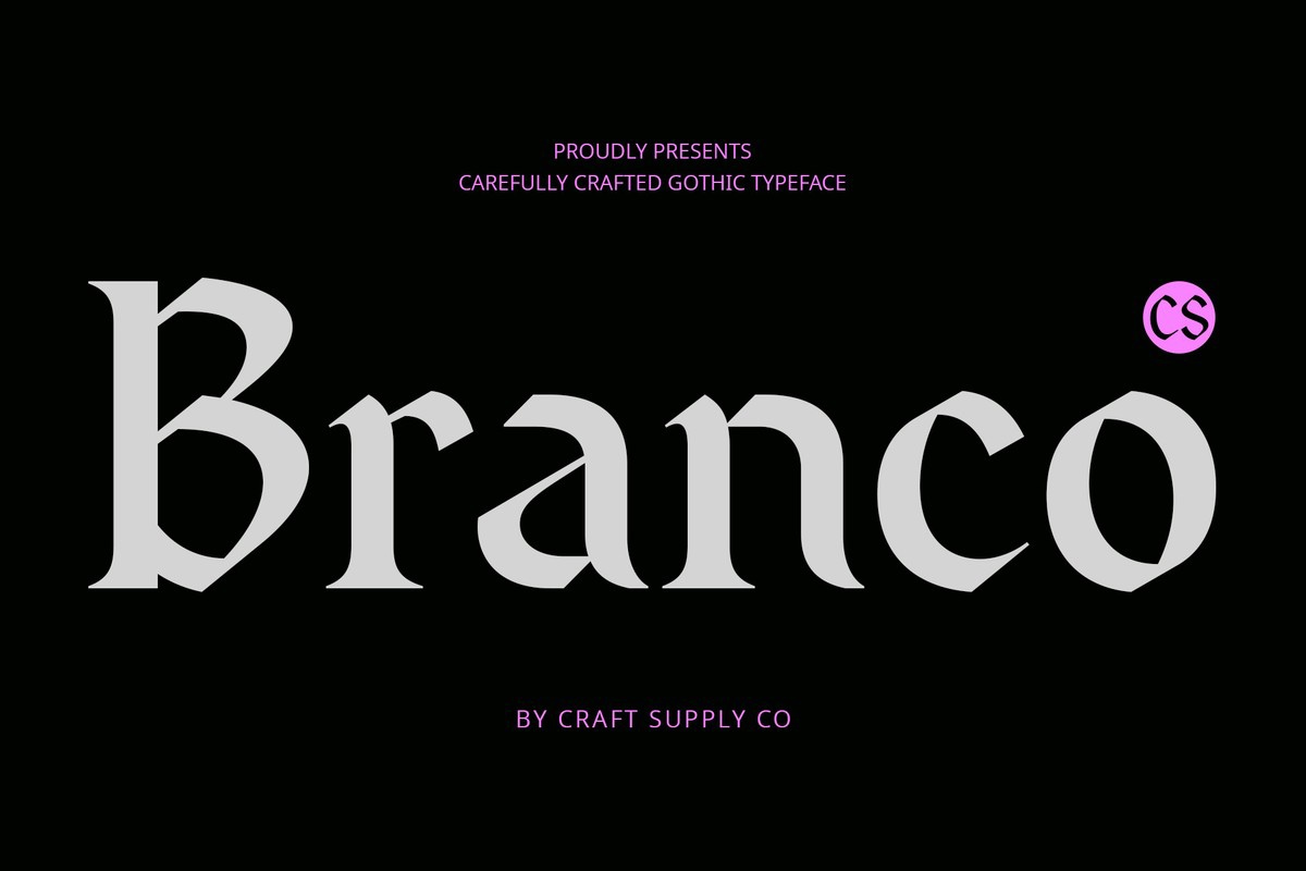 Font CS Branco