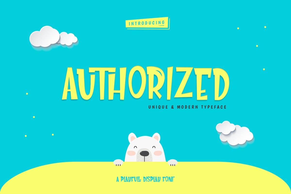 Font Authorized