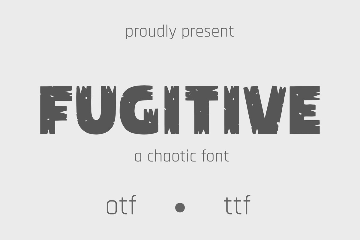 Font Fugitive
