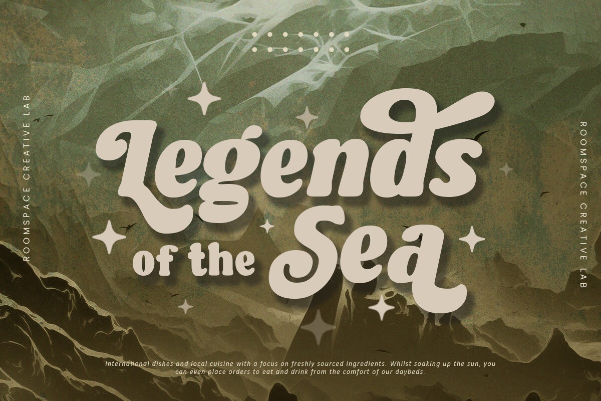 Font Legends of the Sea