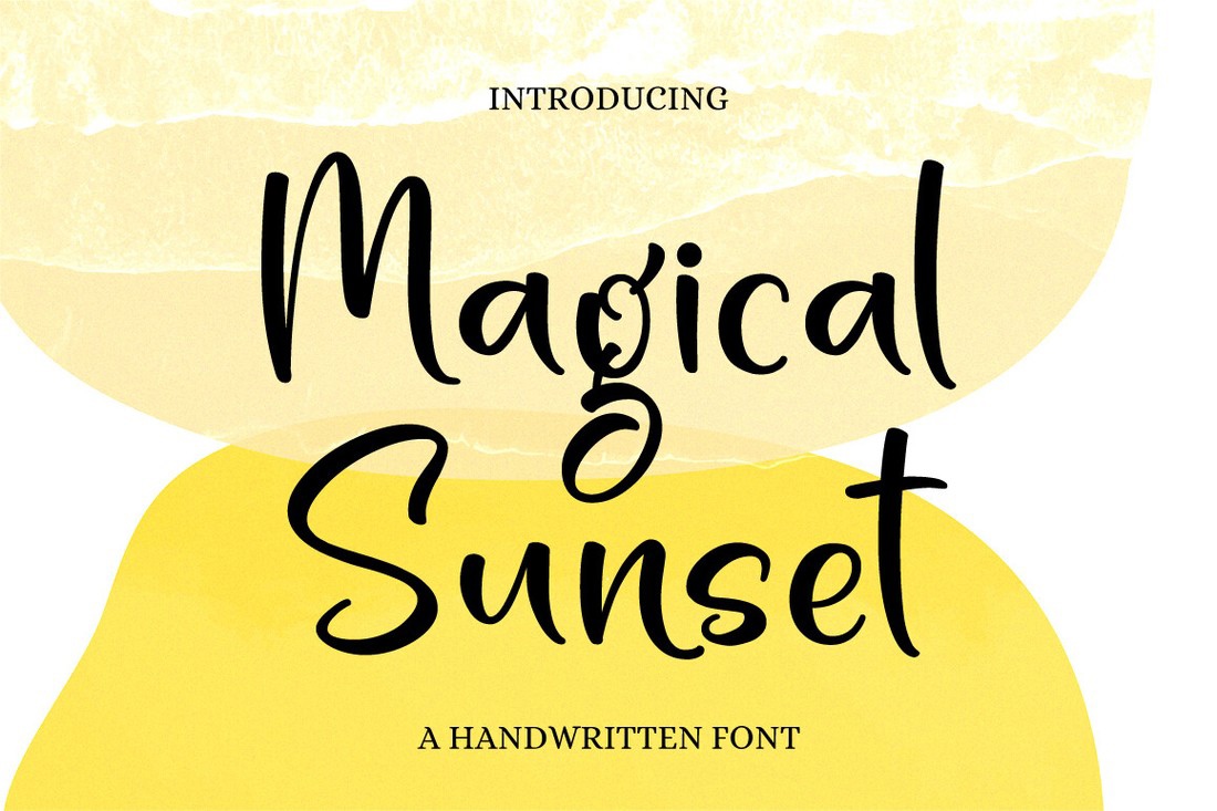 Font Magical Sunset