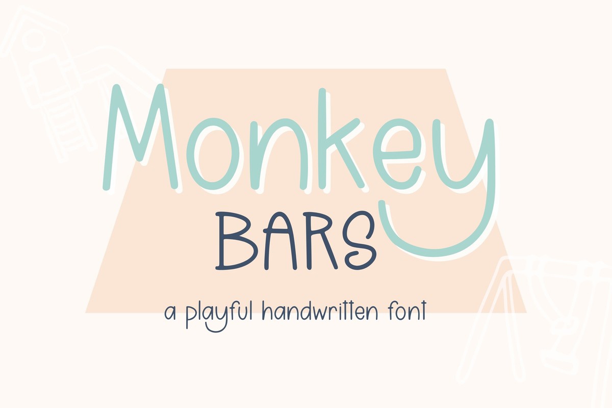 Font Monkey Bars