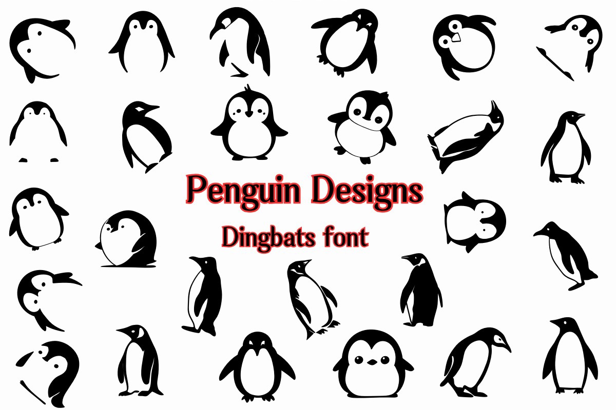 Font Penguin Designs