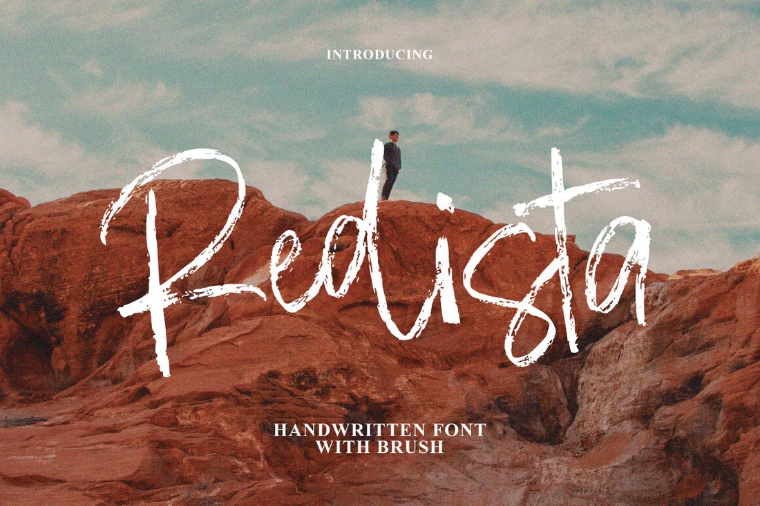 Font Redista Brush
