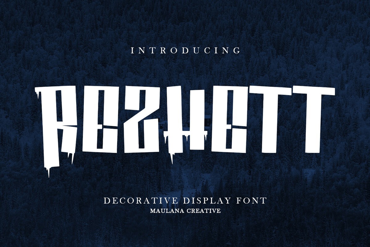 Font Rezhett