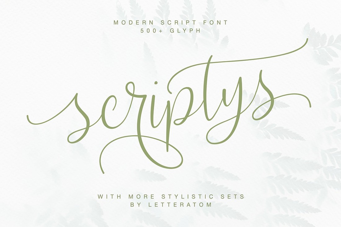 Font Scriptys