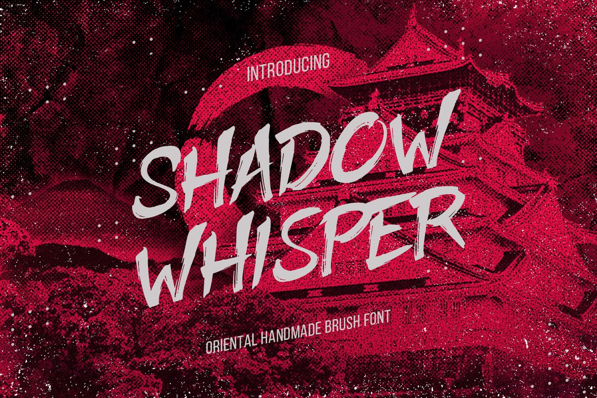 Font Shadow Whisper