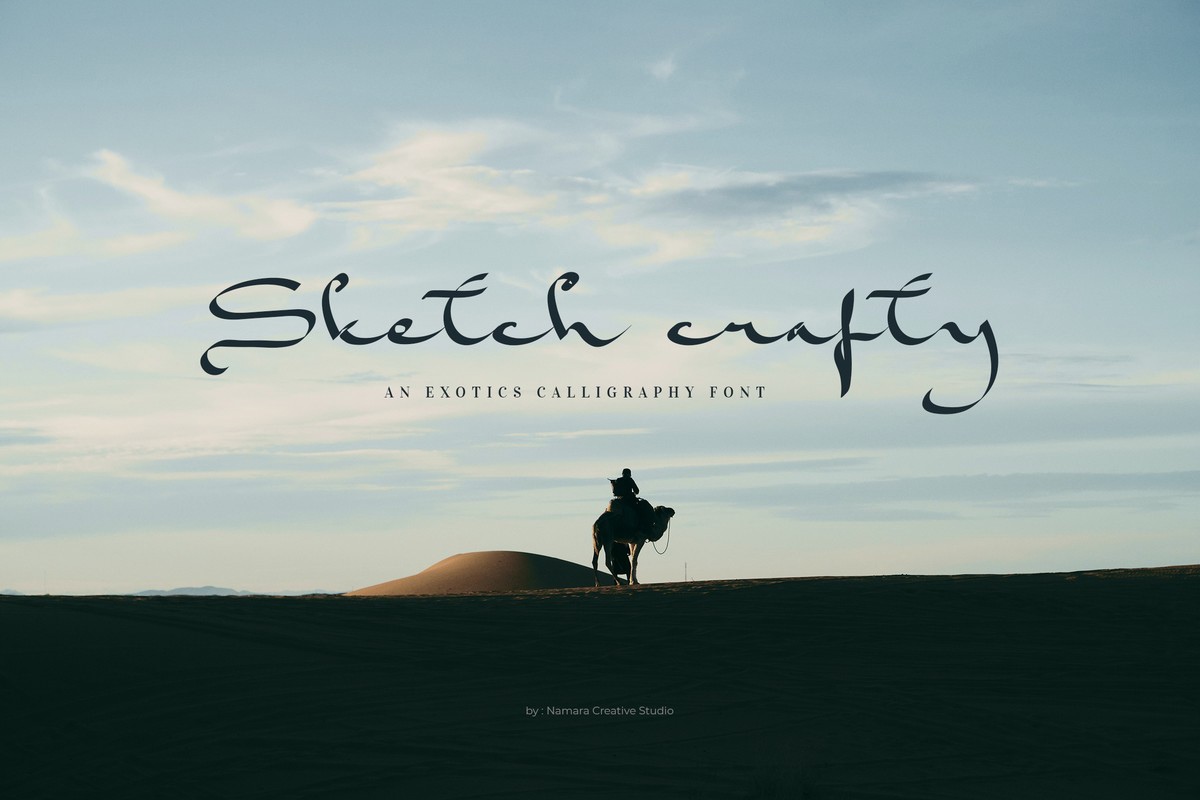 Font Skecth Crafty
