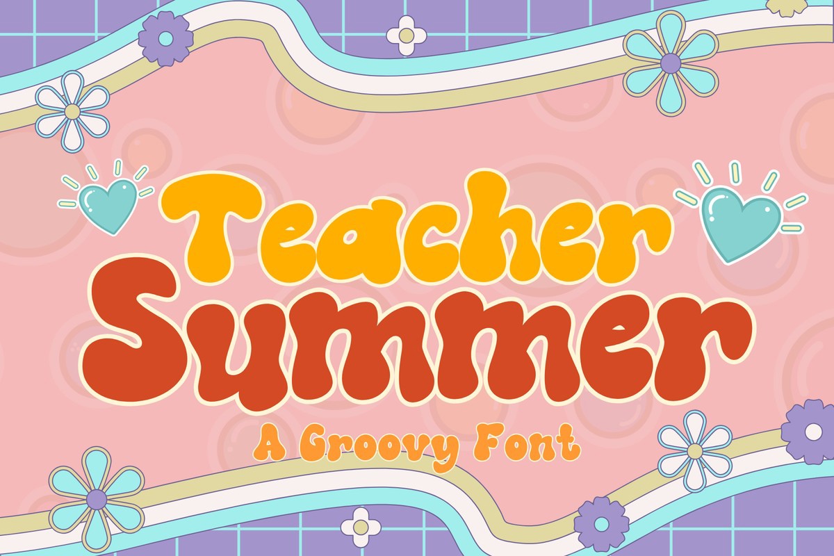 Font Teacher Summer