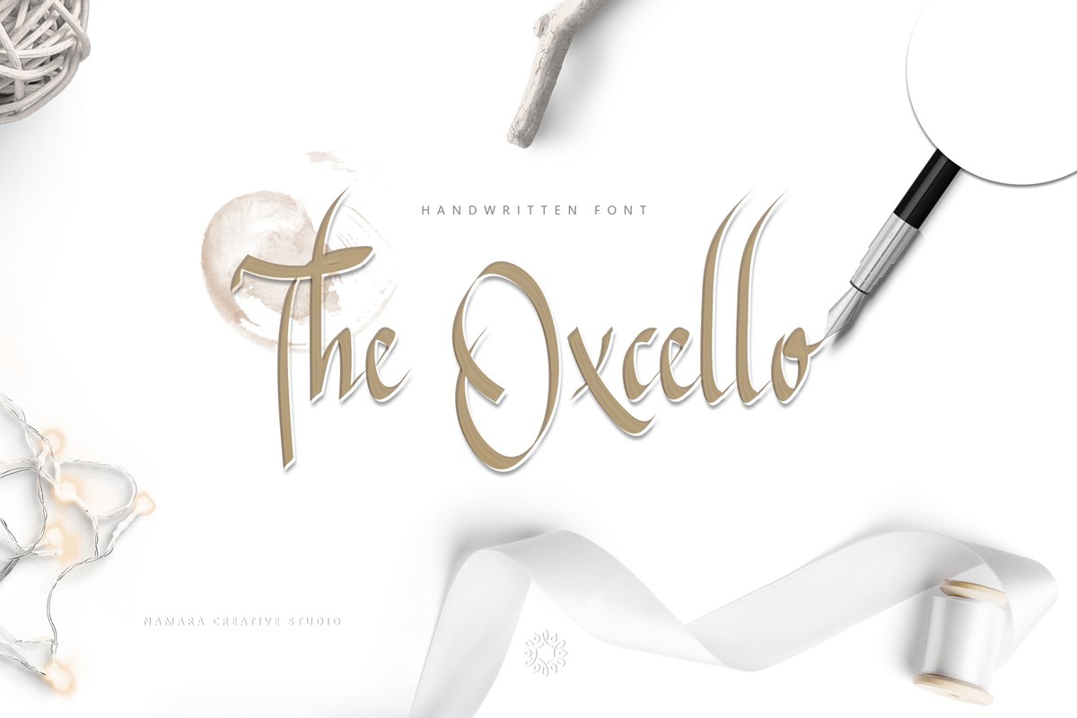 Font The Oxcello