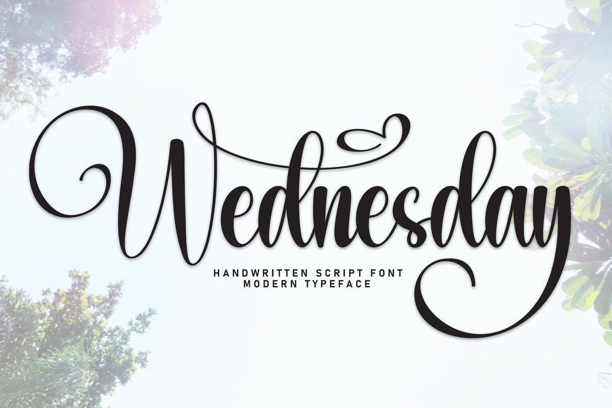 Font Wetnesday