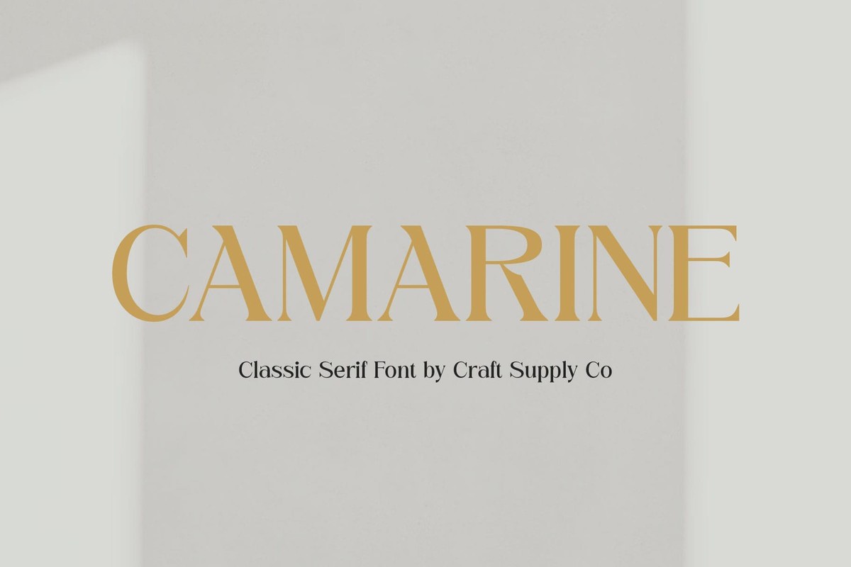 Font Camarine
