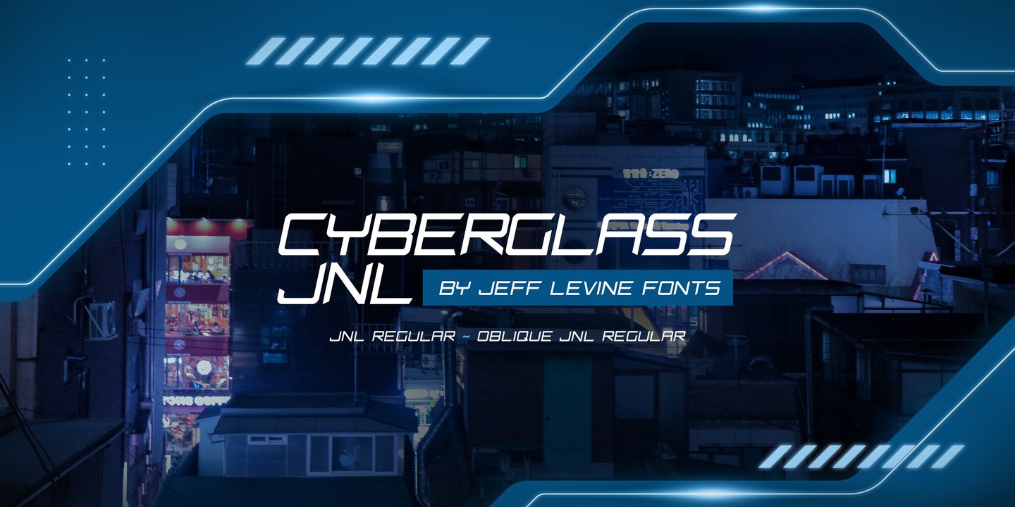 Font Cyberglass JNL