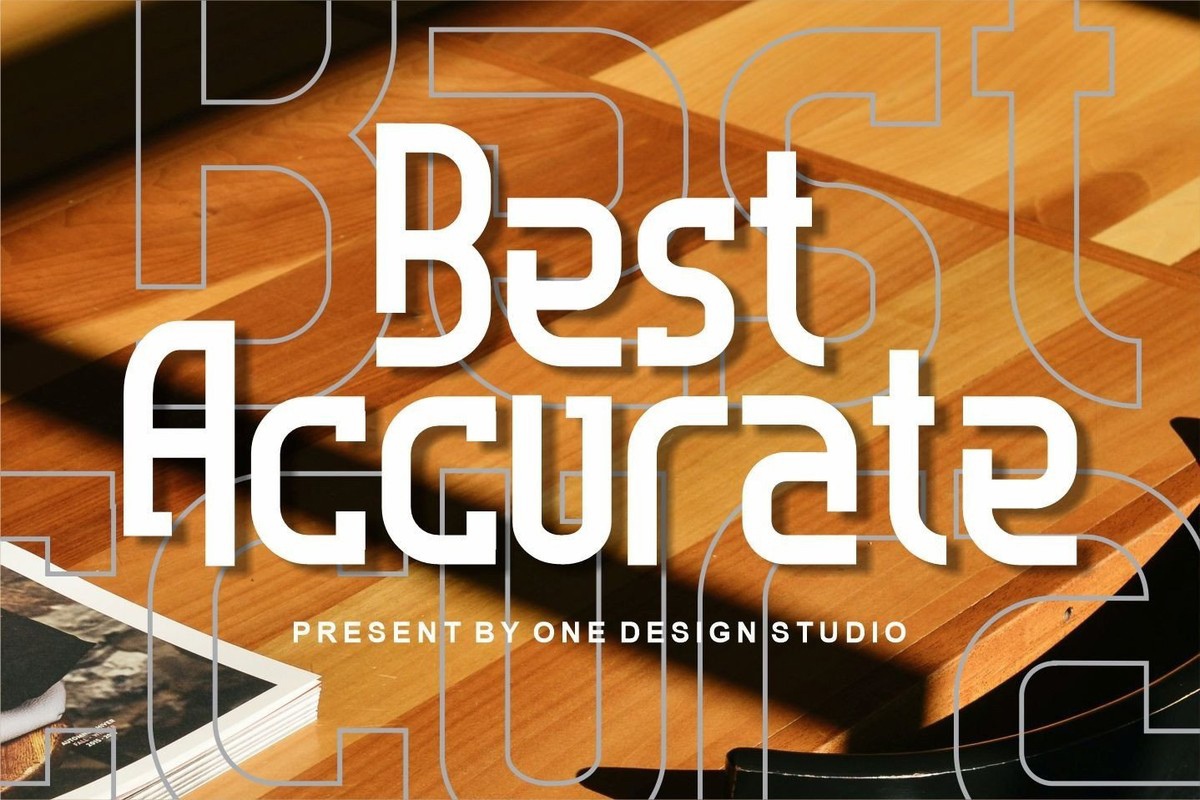 Font Best Accurate