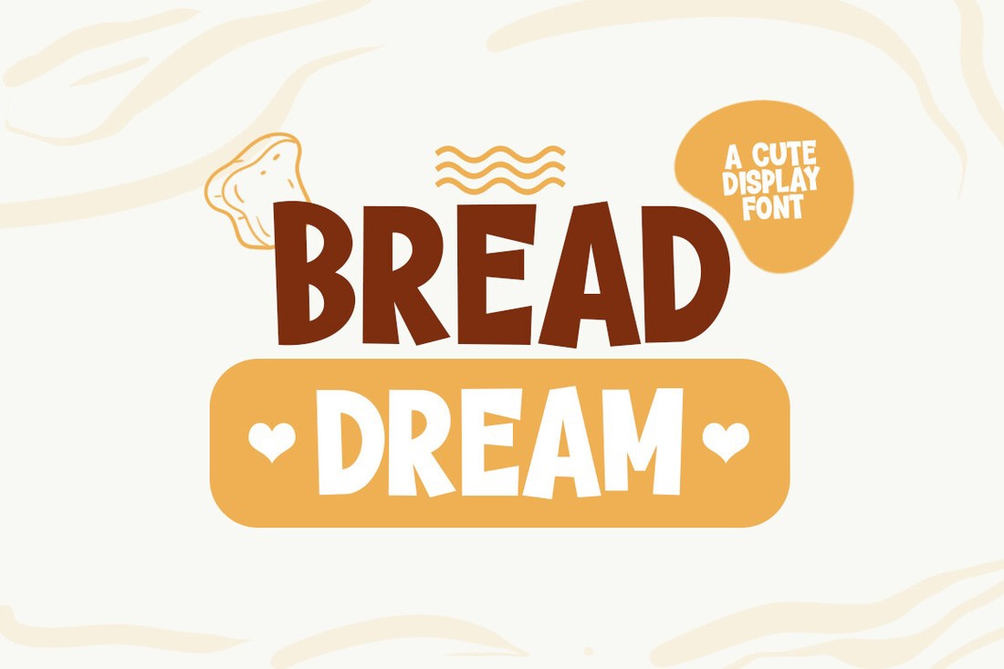 Font Bread Dream