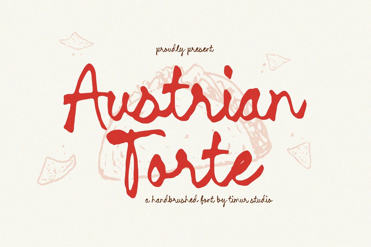 Font Austrian Torte