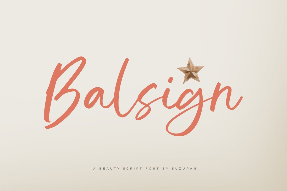 Font Balsign