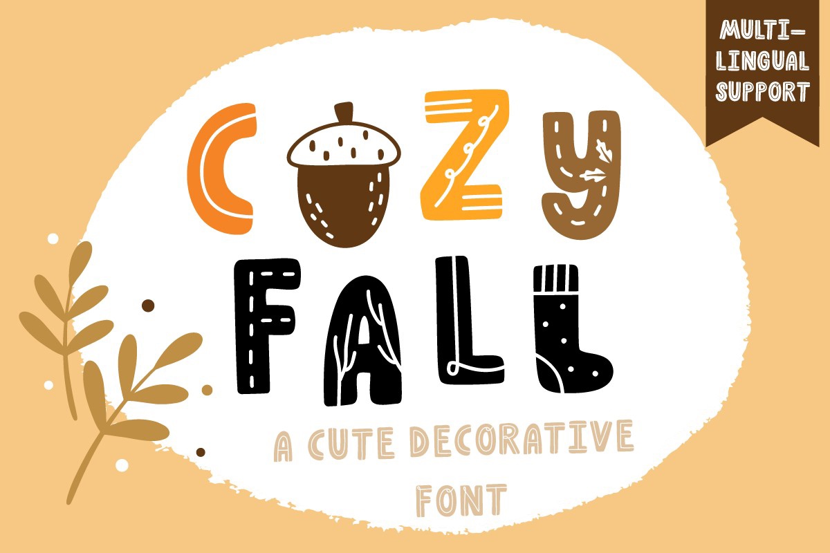 Font Cozy Fall