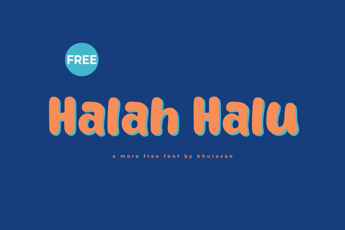 Font Halah Halu