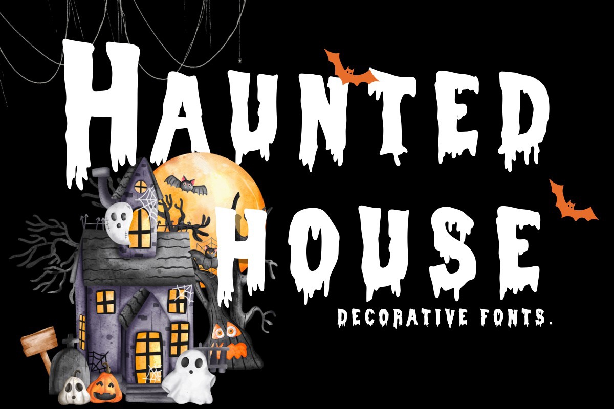 Font Haunted House