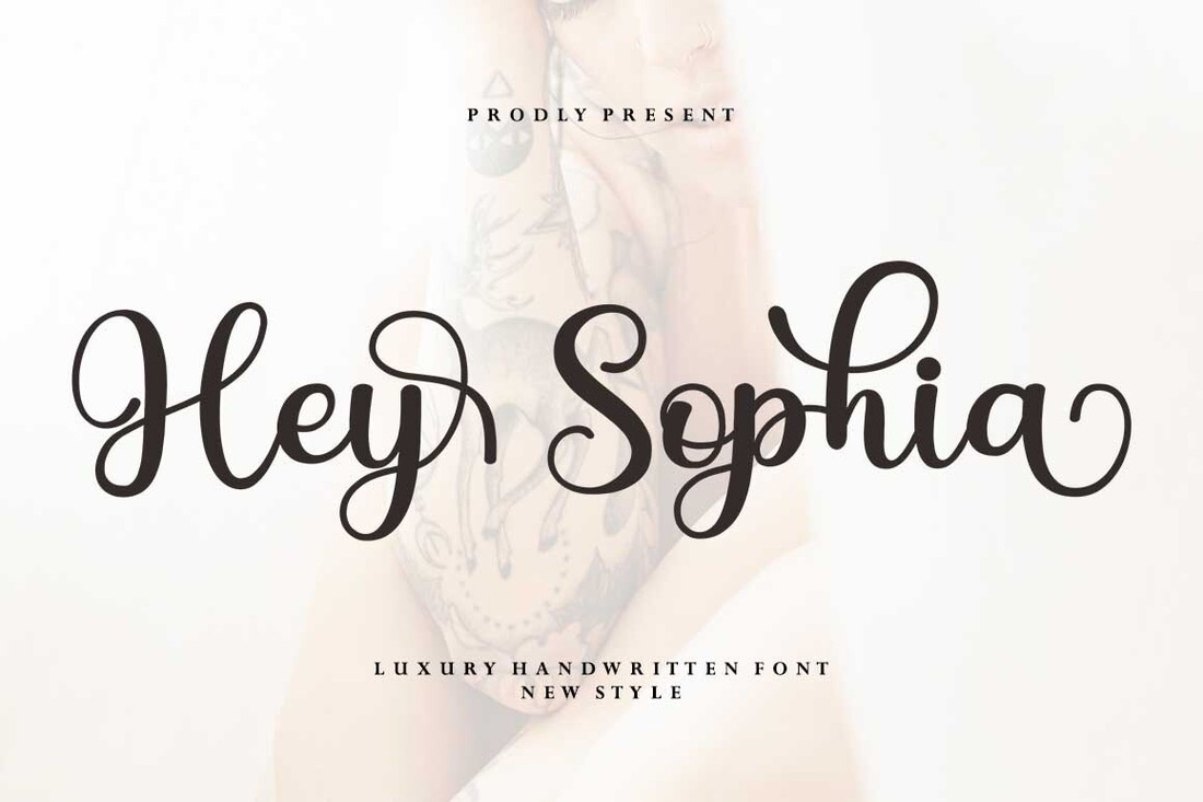 Font Hey Sophia