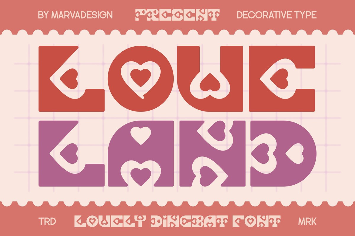 Font Love Land